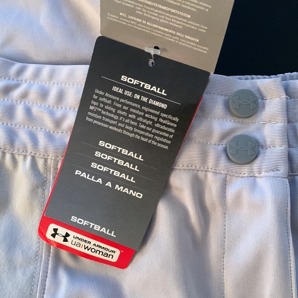 NWT UNDER ARMOUR Women Heat Gear Softball sweatpants Size Medium - Picture 5 of 9